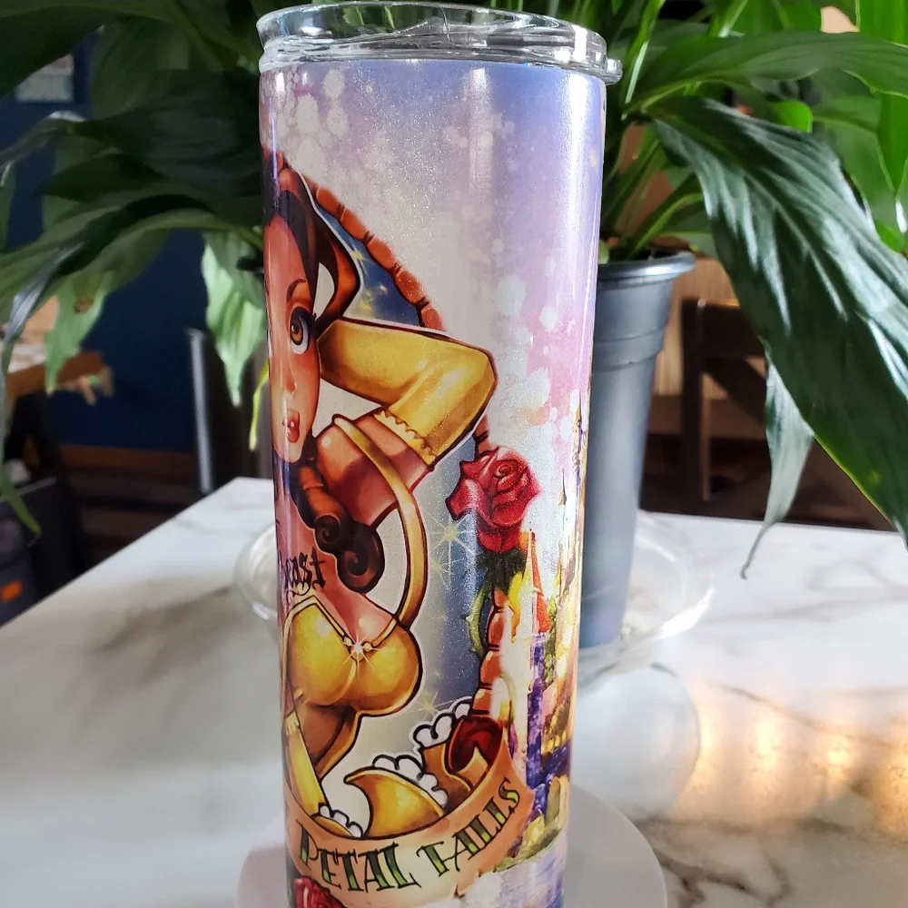Till the Last Petal Falls Belle 20oz Tumbler 🎉sale